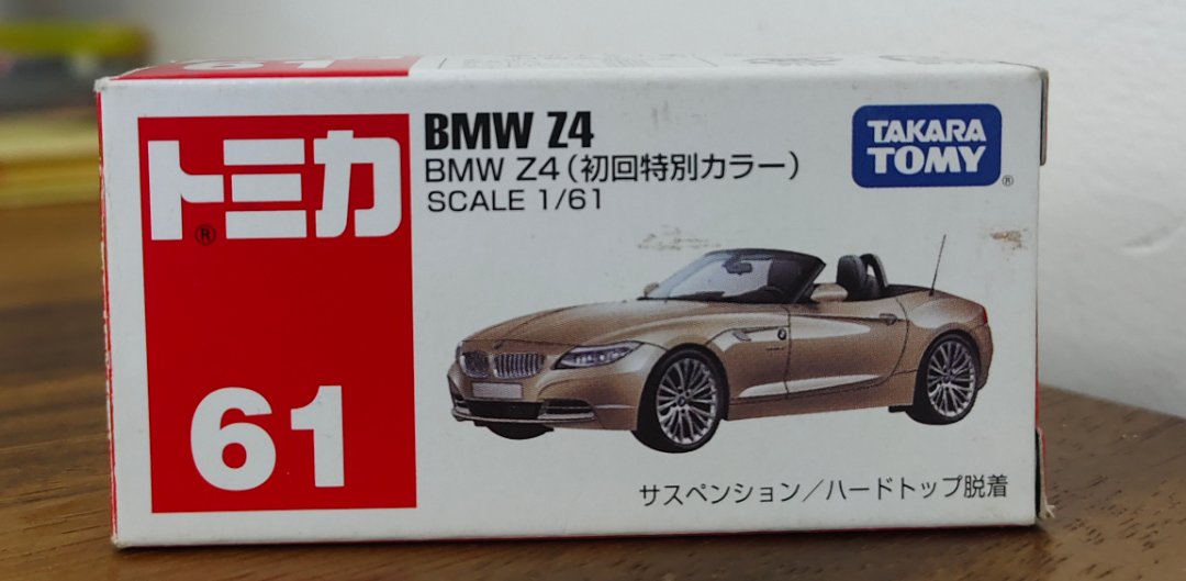 Takara Tomy Tomica No. 61 BMW Z4