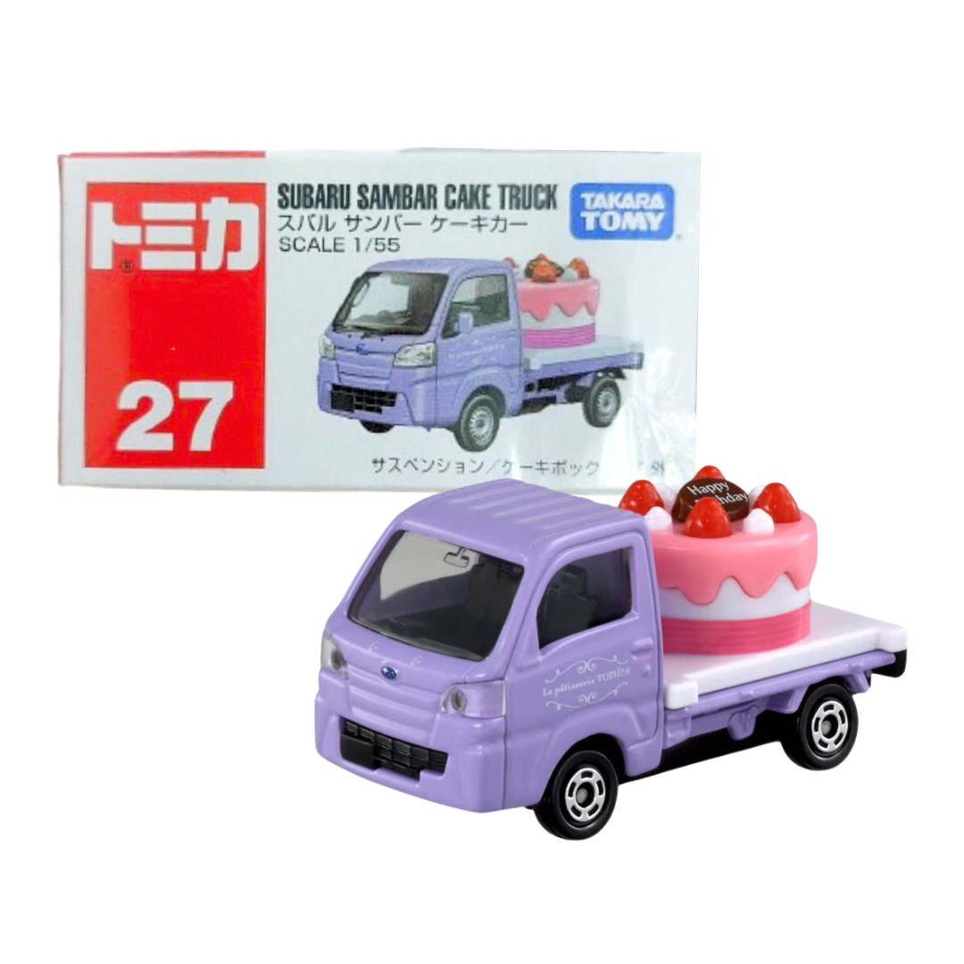 TOMICA No. 27-14 Subaru Samar Cake Truck