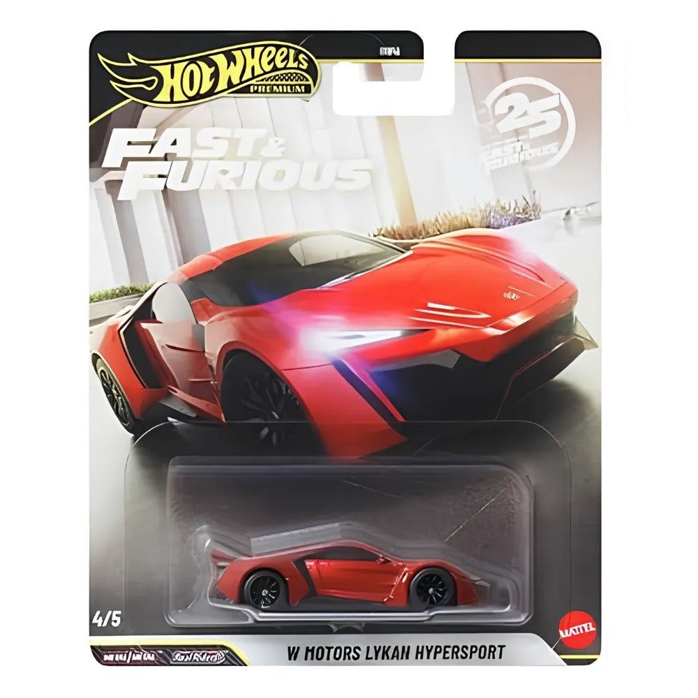 HOT WHEELS PREMIUM FAST & FURIOUS W Motors Lykan Hypersport