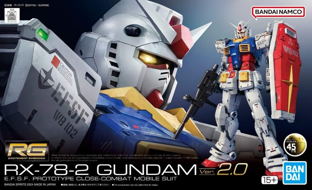 RG 1:144 RX-78-2 Gundam Ver 2.0
