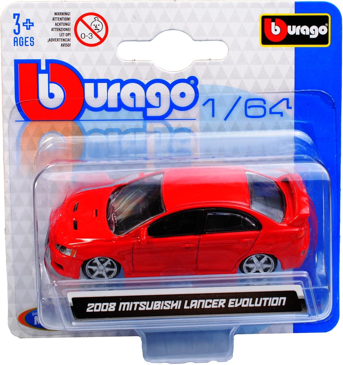 BBURAGO 2008 Mitsubishi Lancer Evolution 1/64