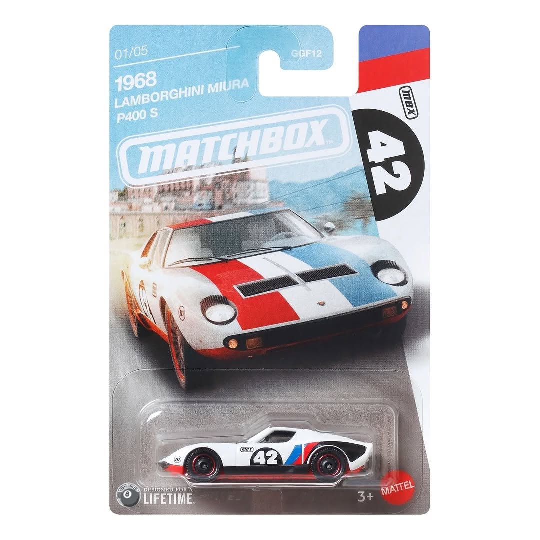 MatchBox 1968 Lamborghini Miura P400 S