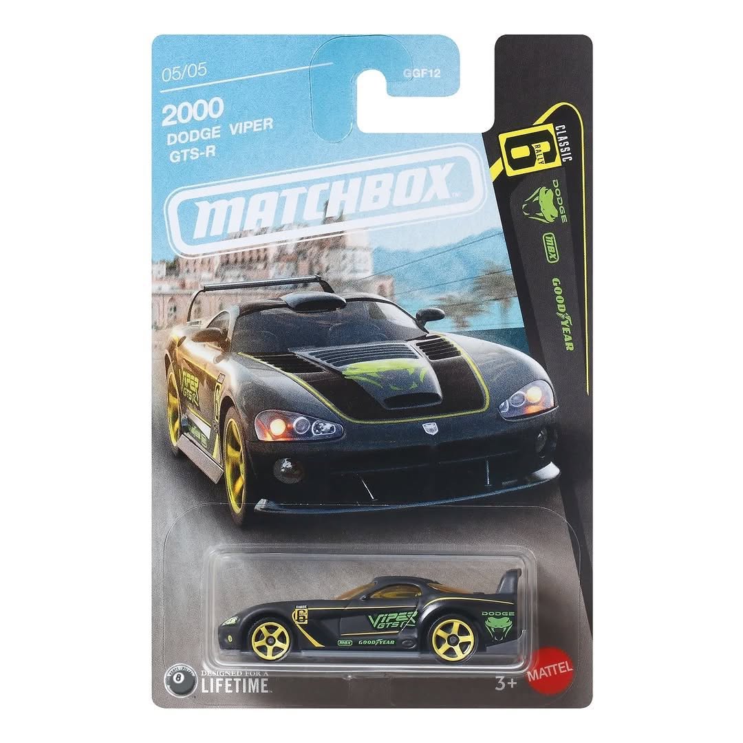 MatchBox 2000 Dodge Viper GTS-R