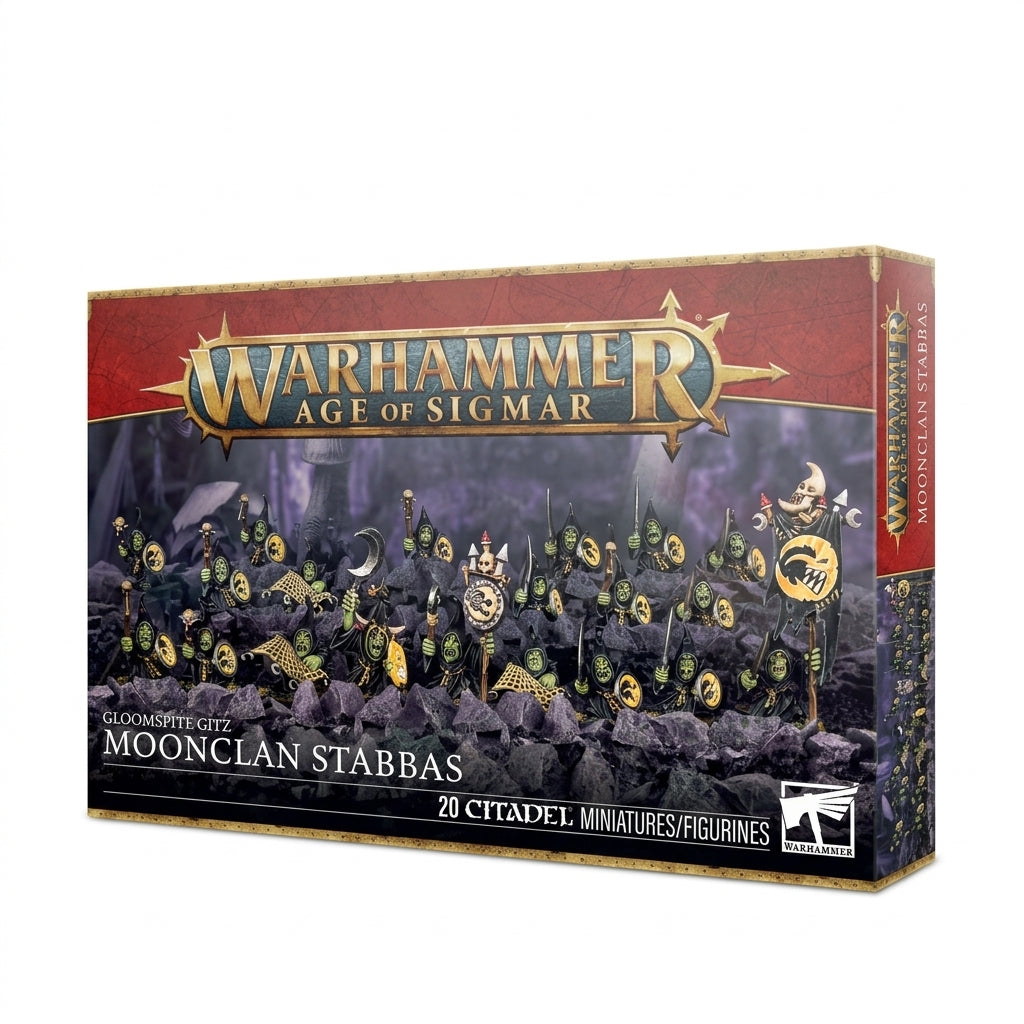 Warhammer 89-07 GloomSpite Gitz MoonClan Stabbas
