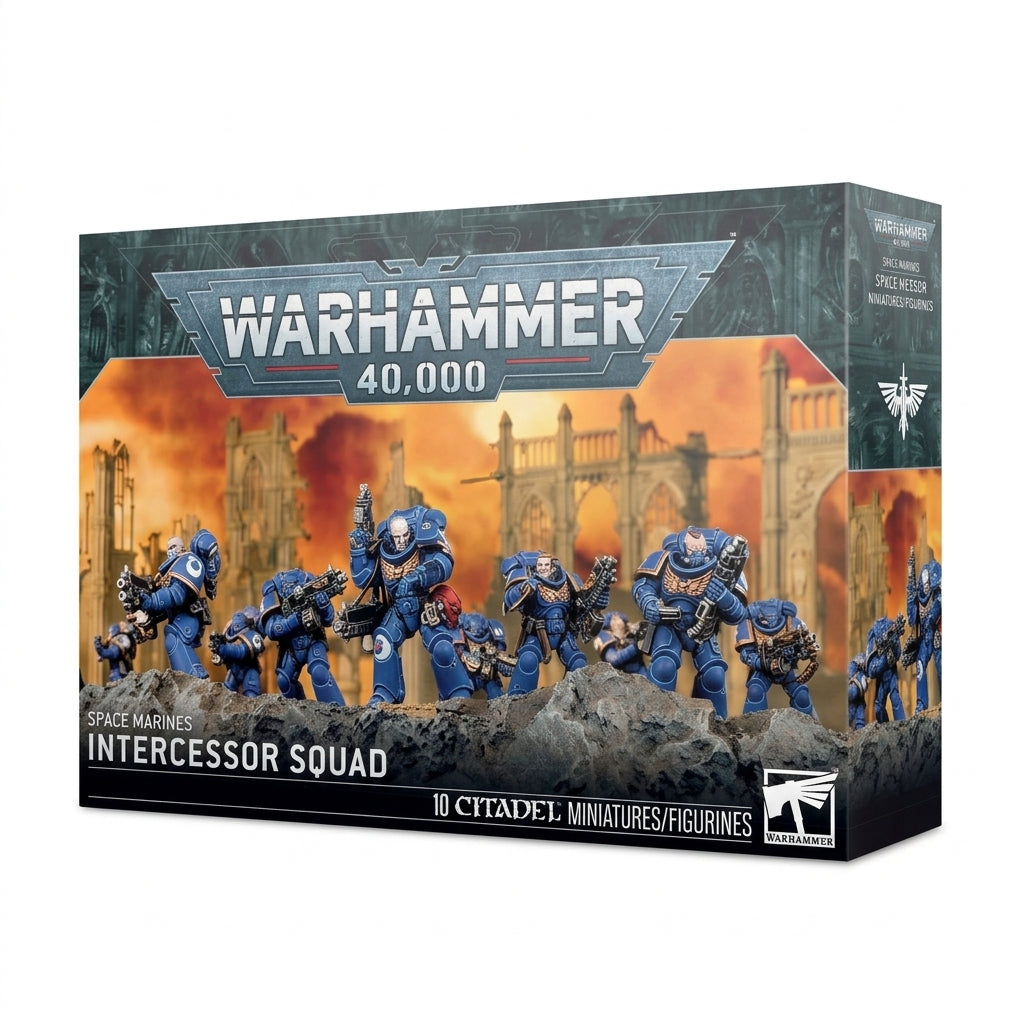 Warhammer 48-75 Space Marines Intercessor Squad