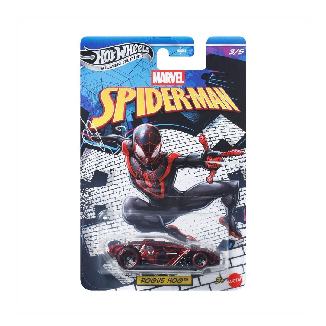 Hot Wheels Premium Silver Series Marvel Spider-Man Rogue Hog