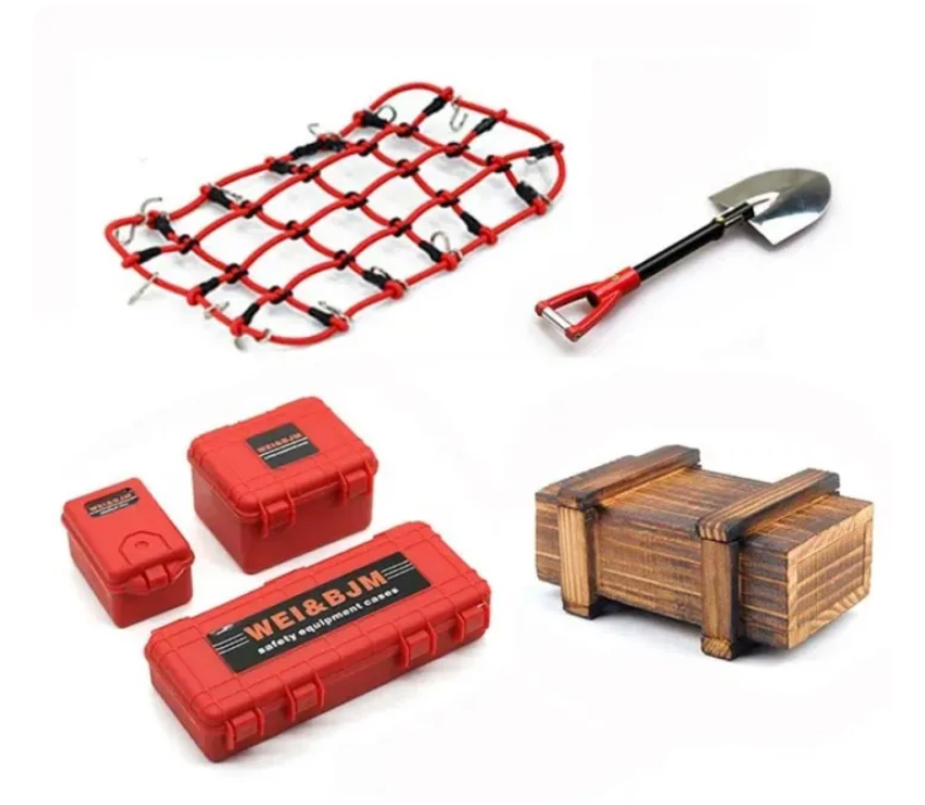 Universal camping essential add-on kit for 1:18 scale