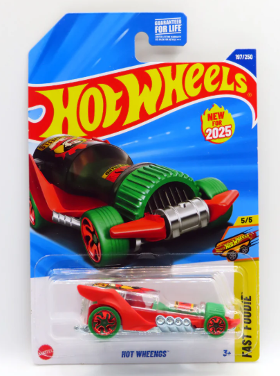 Hot Wheels - Hot Wheengs Red / Green Fast Foodie