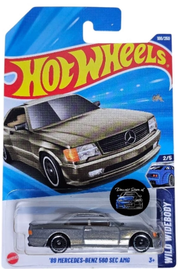 Hot Wheels 89 Mercedes Benz 560 Sec AMG-Wild Widebody