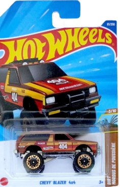 Hot Wheels – Chevy Blazer 4X4 – DIRT