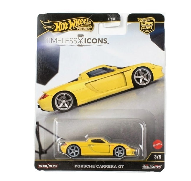 Hot Wheels Premium Car Culture Timeless Icons Porsche Carrera GT