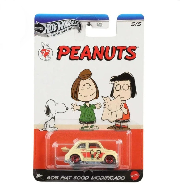 Hot Wheels Premium Peanuts - 60S Fiat 500D Modificado