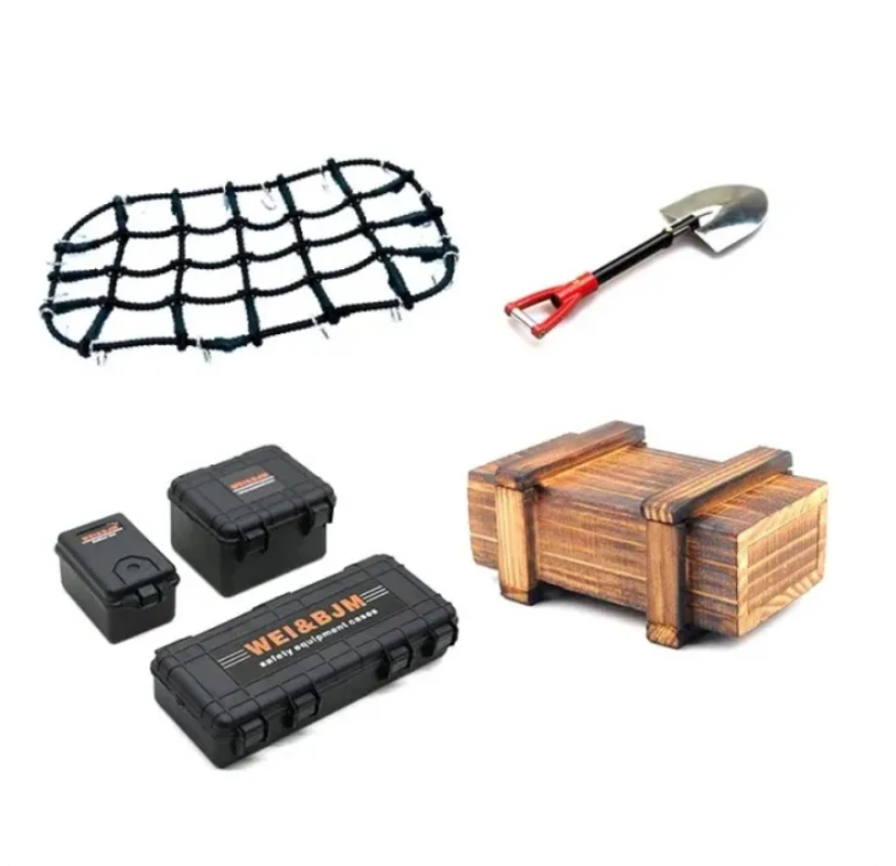 Universal camping essential add-on kit for 1:18 scale