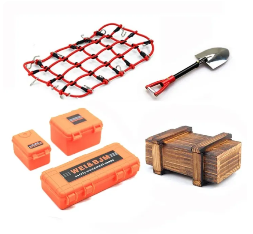 Universal camping essential add-on kit for 1:18 scale