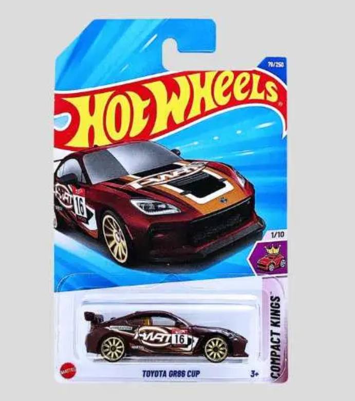 Hot Wheels Compact Kings - Toyota GR86 CUP
