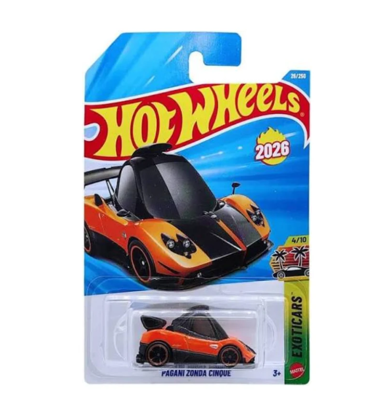 Hot Wheels Exoticars - Pagani Zonda Cinque