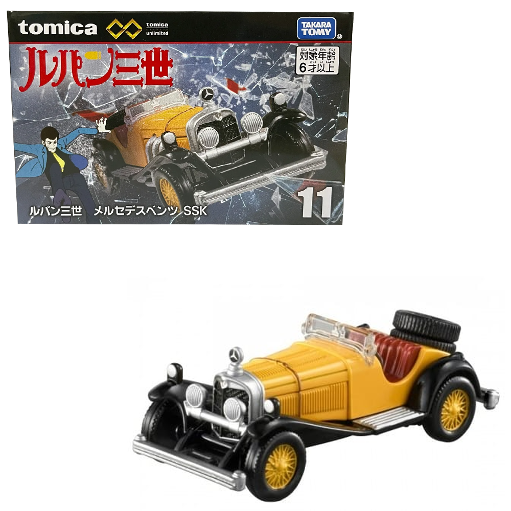 Tomica Premium Unlimited No. 11 Lupin III Merces Benz SSK