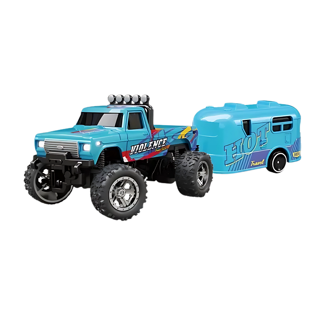 1:64 Diecast Monster Truck Micro RC