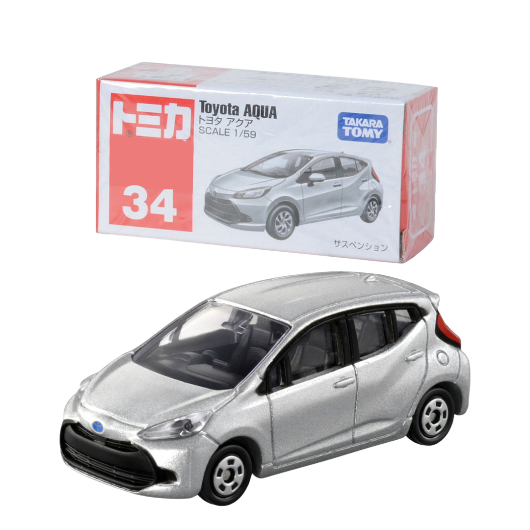 TOMICA No. 34-11 Toyota Aqua