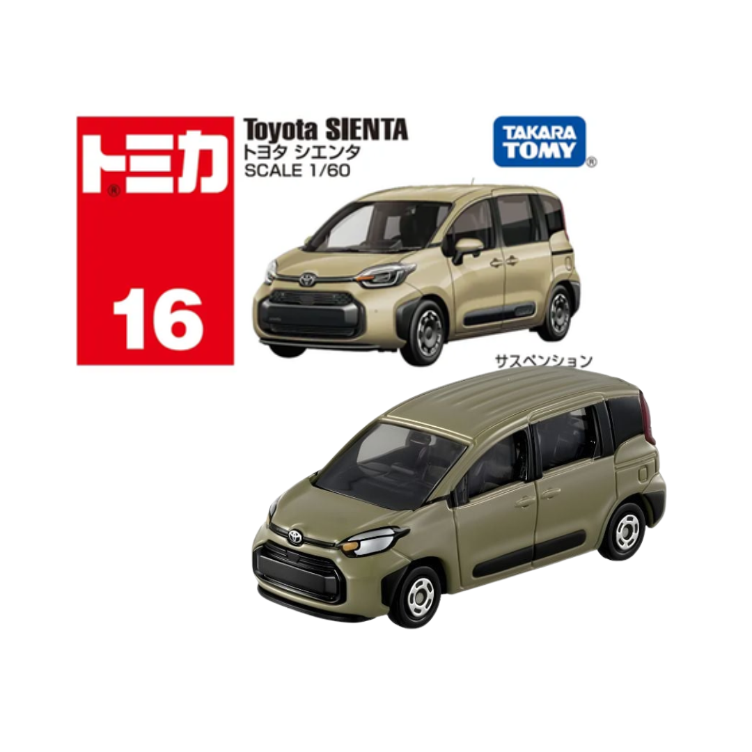 TOMICA No. 16-09 Toyota Sienta