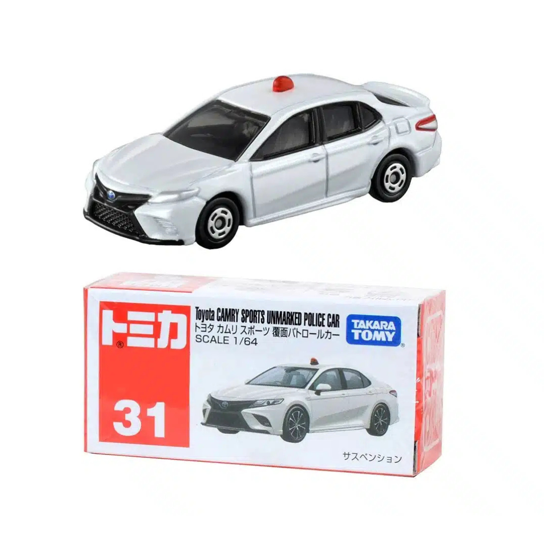 TOMICA No. 31 Toyota Camry Sports Unmarked Police Car