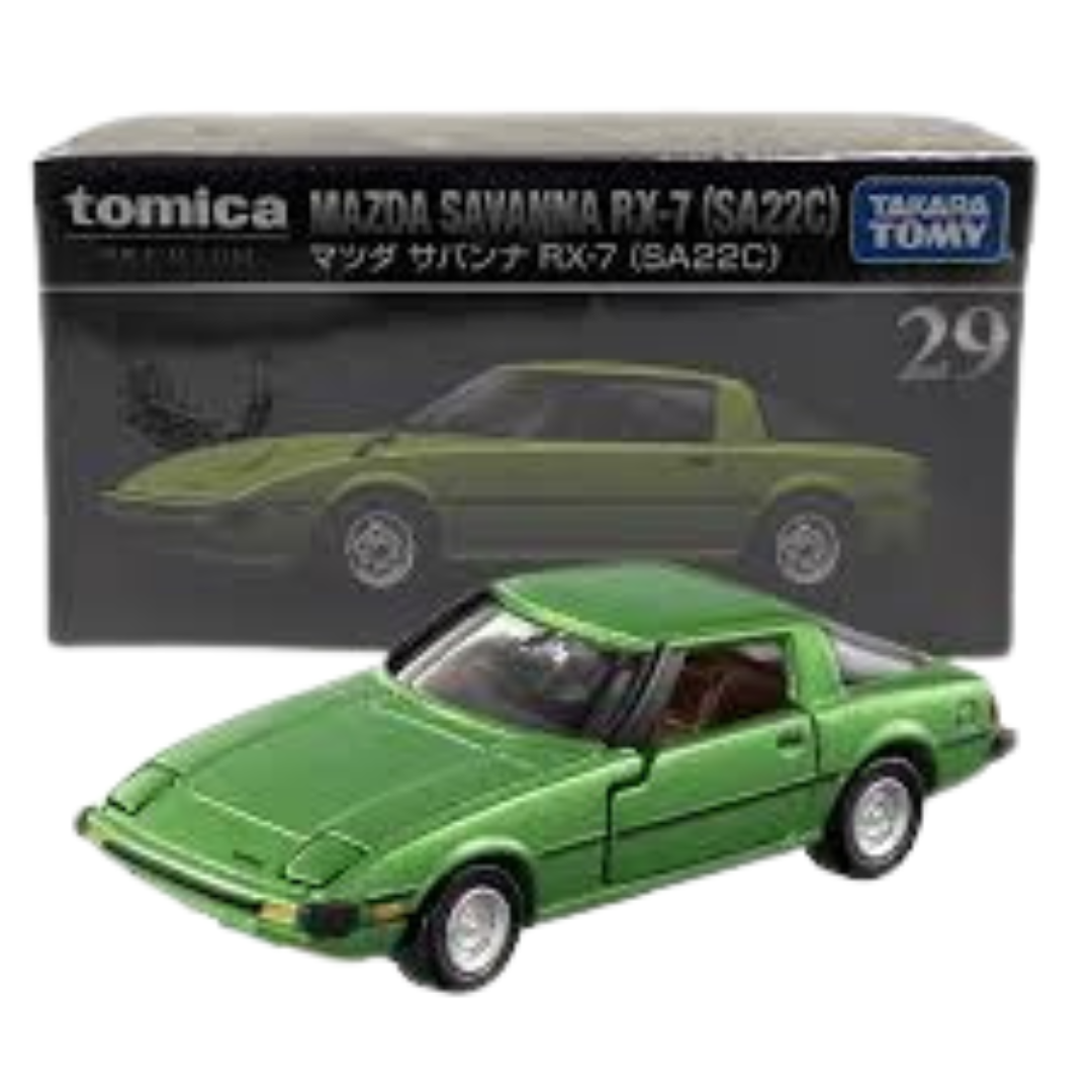 Tomica Premium No. 29 Mazda Savanna RX-7 (SA22C)