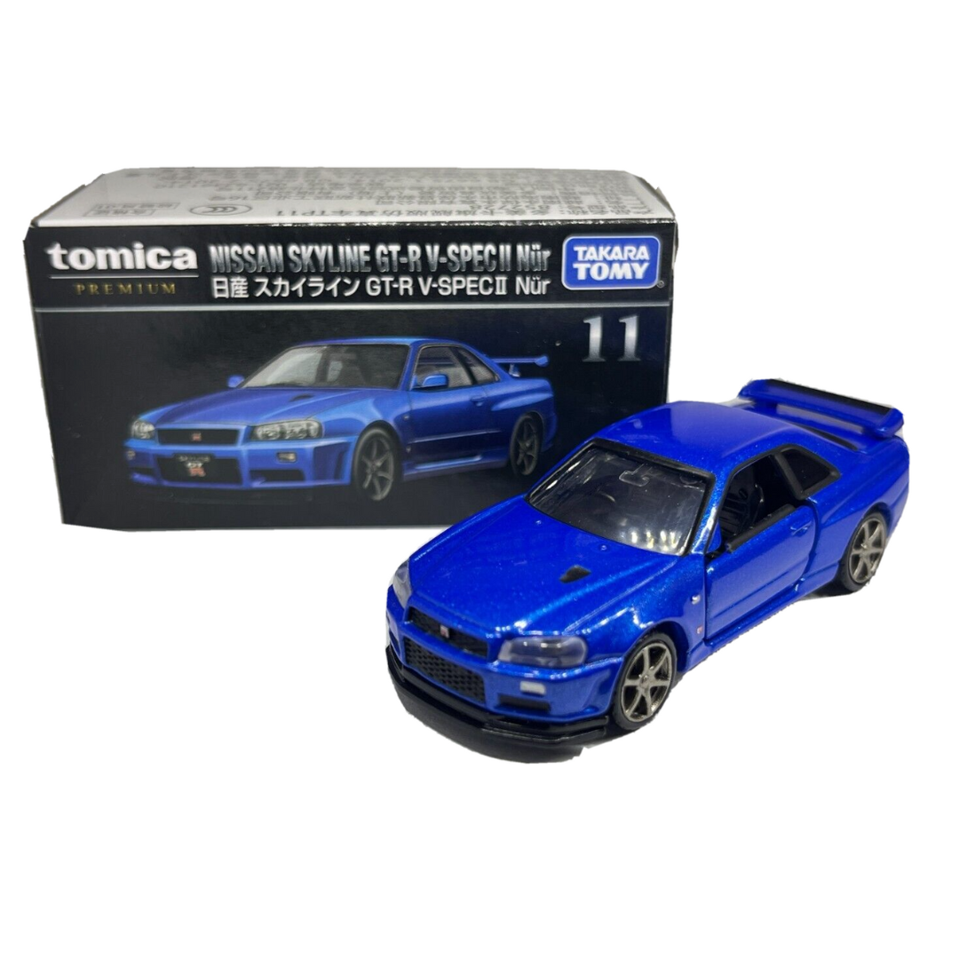 Tomica Premium No. 11 Nissan Skyline GT-R V-Spec II Nur