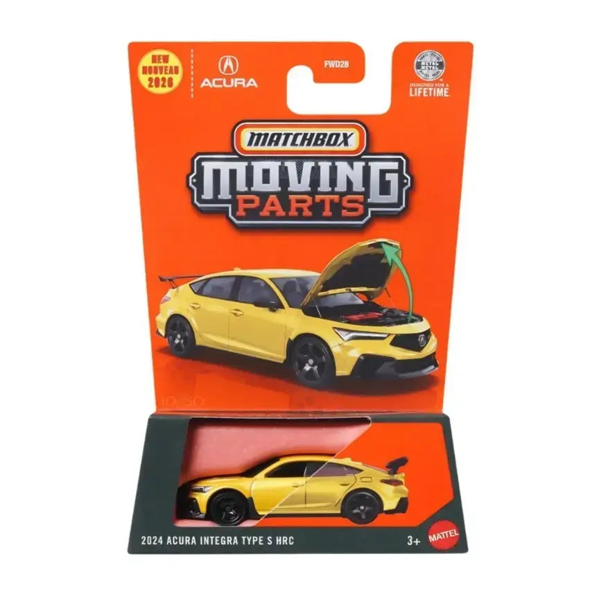 MatchBox Moving Parts 2024 Acura Integra Type S HRC