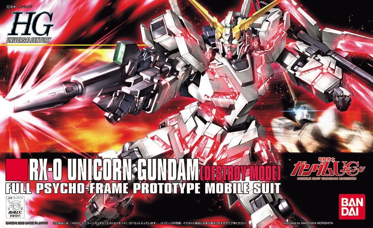 RX-0 UNICORN GUNDAM 1/144 (DESTROY MODE)