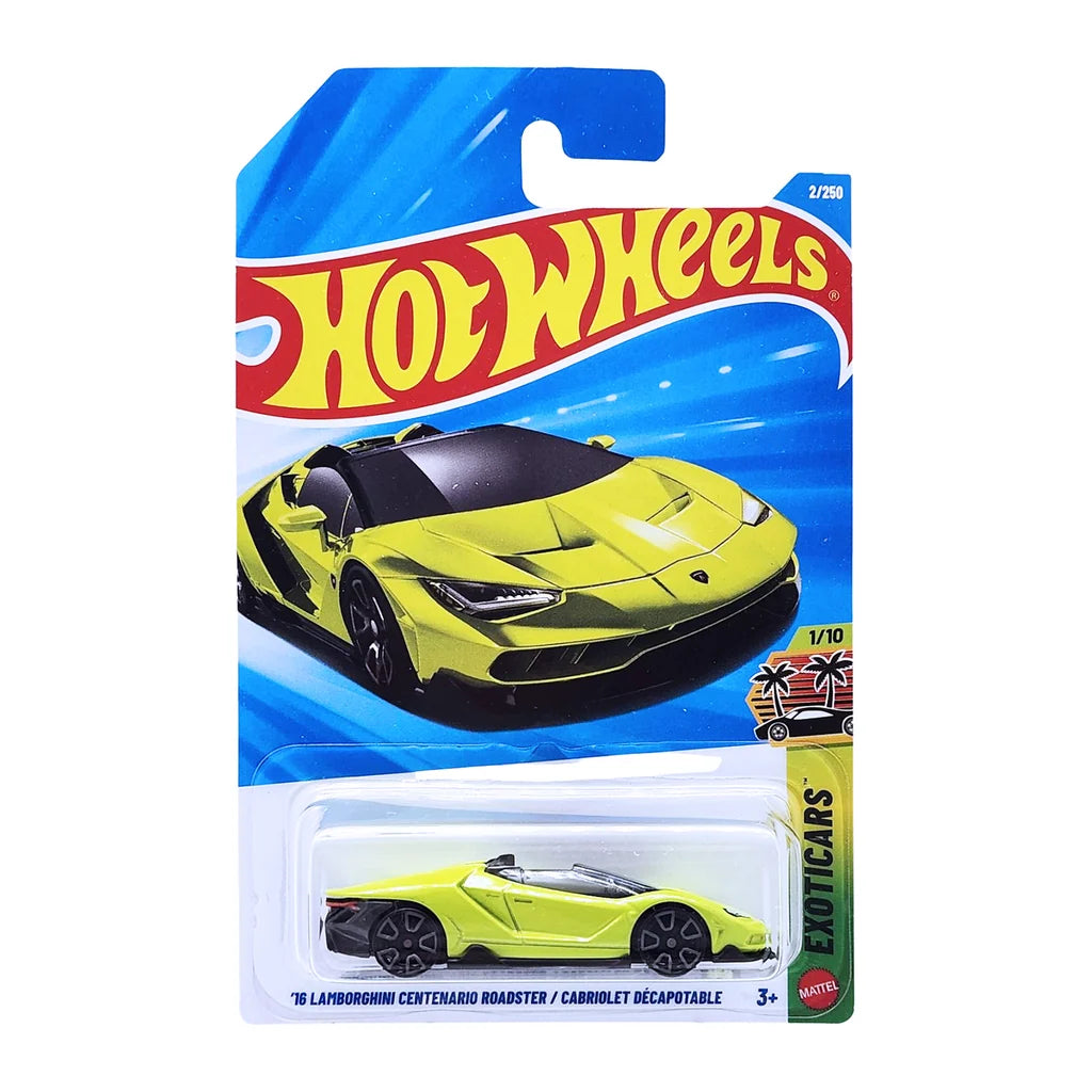 Hot Wheels Exoticars - '16 Lamborghini Centenario Roadster