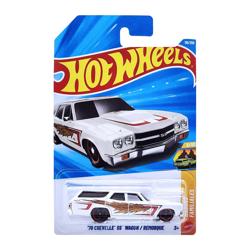 Hot Wheels Wagons Familiales - '70 Chevelle SS Wagon/Remorque