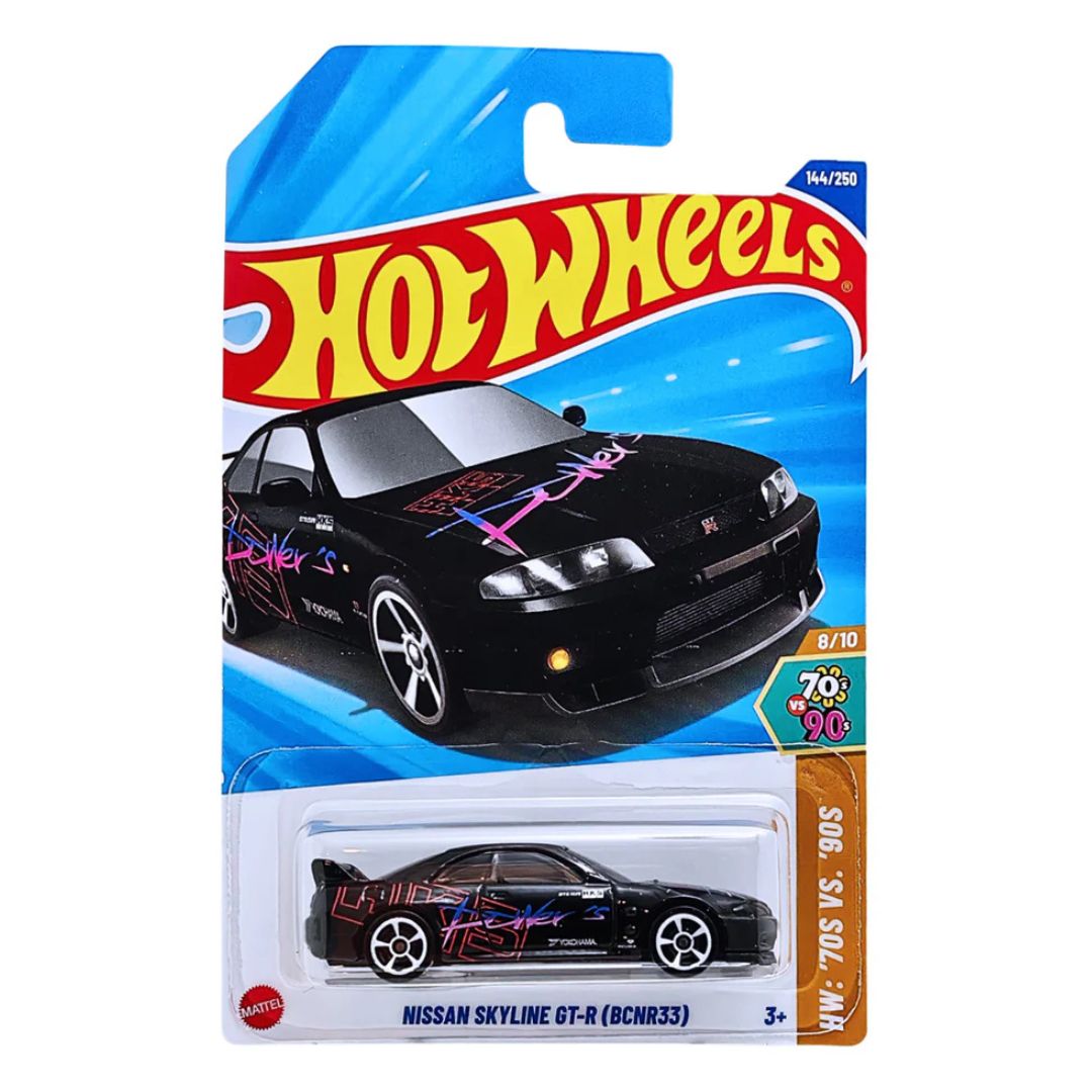HOT WHEELS HW: '70S VS '90S Nissan Skyline GT-R (BCNR33)