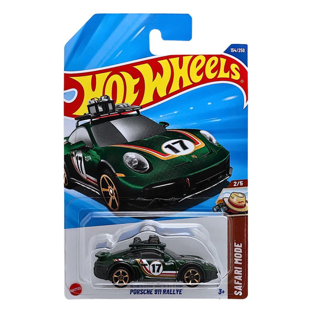 HOT WHEELS SAFARI MODE Porsche 911 Rallye