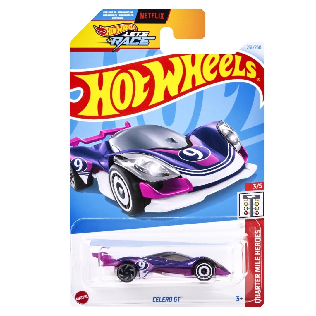Hot Wheels QUARTER MILE HEROES Celero GT