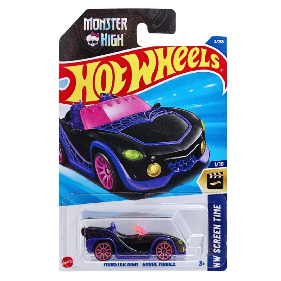 HOT WHEELS HW SCREEN TIME Monster High Ghoul Mobile