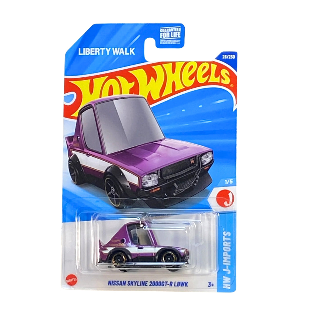 Hot Wheels HW J-IMPORTS Nissan Skyline 2000GT-R LBWK