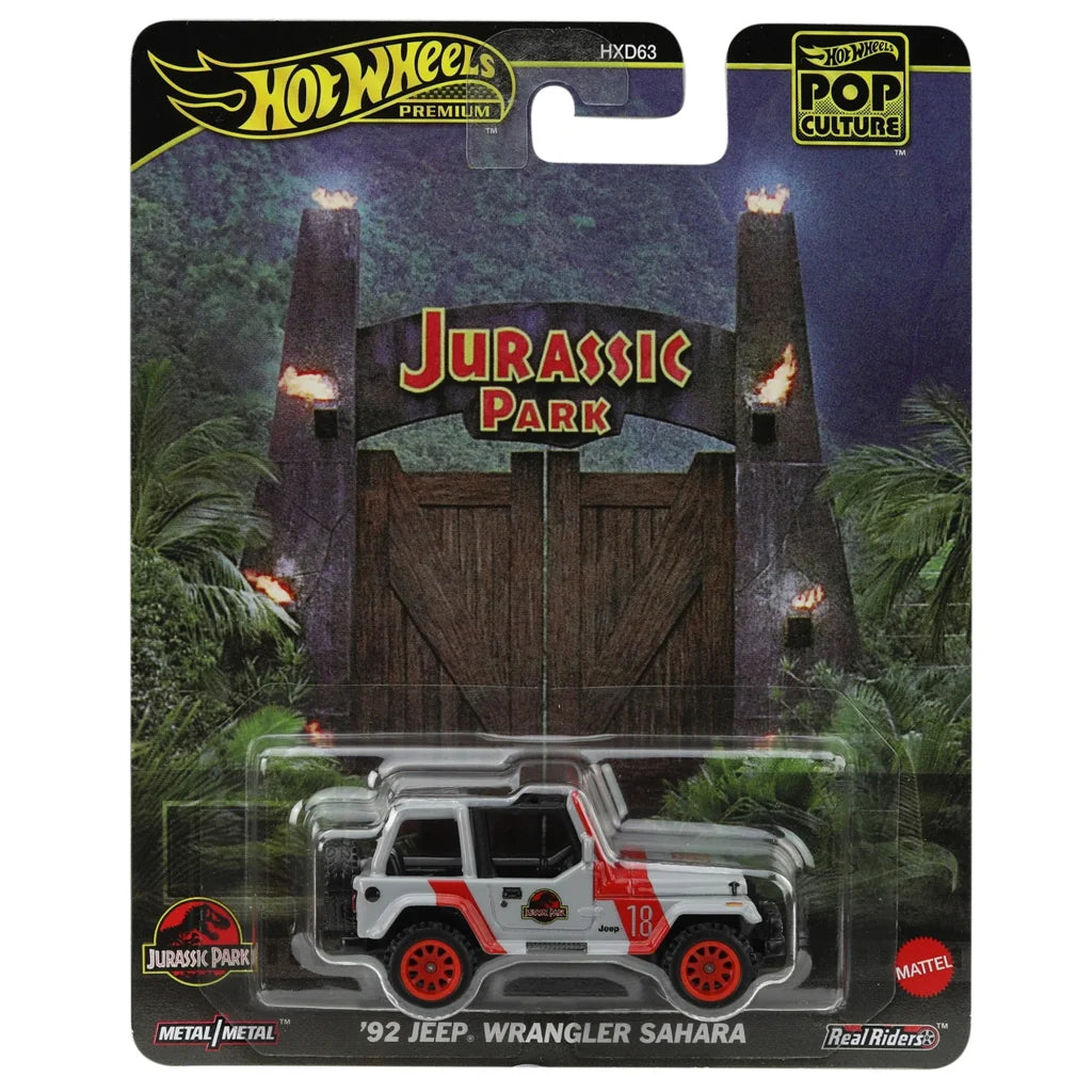 Hot Wheels Premium Pop Culture - '92 Jeep Wrangler Sahara