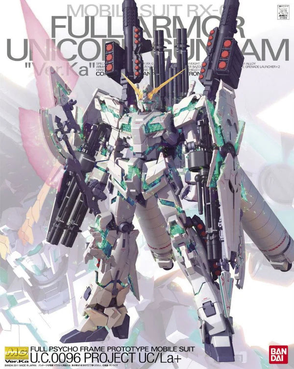 GUNDAM MG 1/100 RX-0 FULL ARMOR UNICORN VER.KA