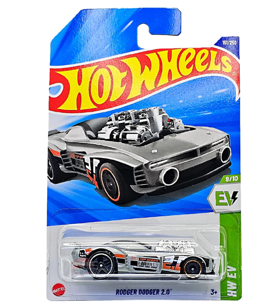 HOT WHEELS HW EV RODGER DODGER 2.0 TOP SPEED (ORANGE)