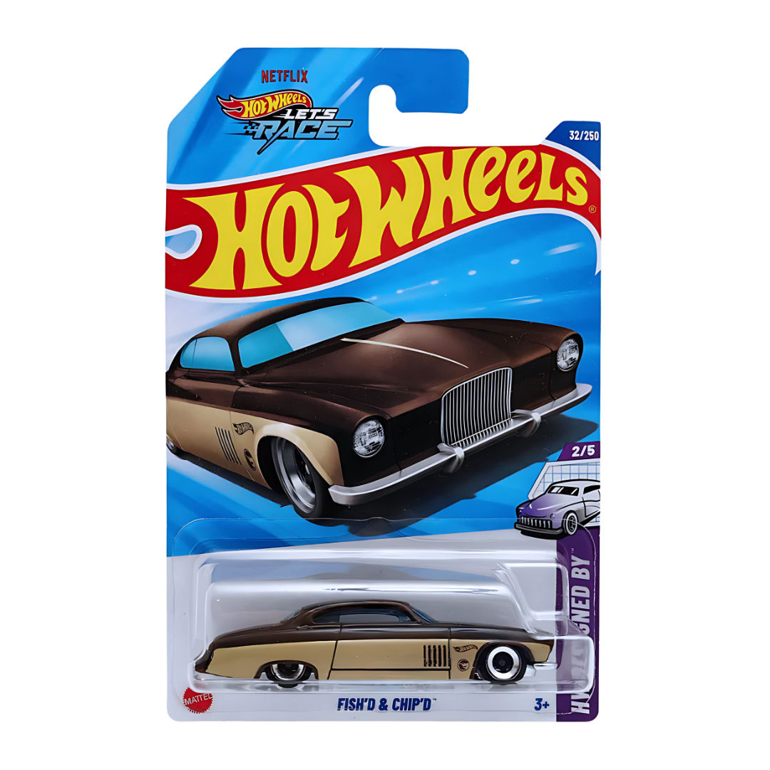 HOT WHEELS HW DESIGNED BY Fish'd & Chip'd