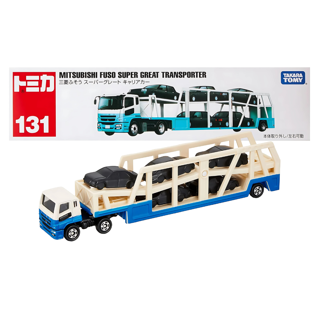 Tomica No. 131 Mitsubishi Fuso Super Great Transporter