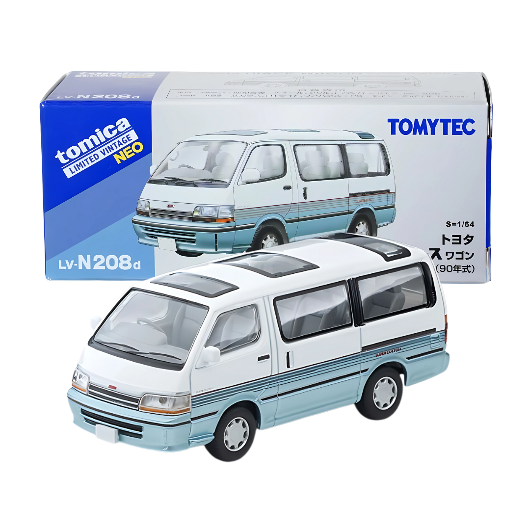 Tomica Limited Vintage NEO - LV-N208d Toyota HIACE Wagon Super Custom