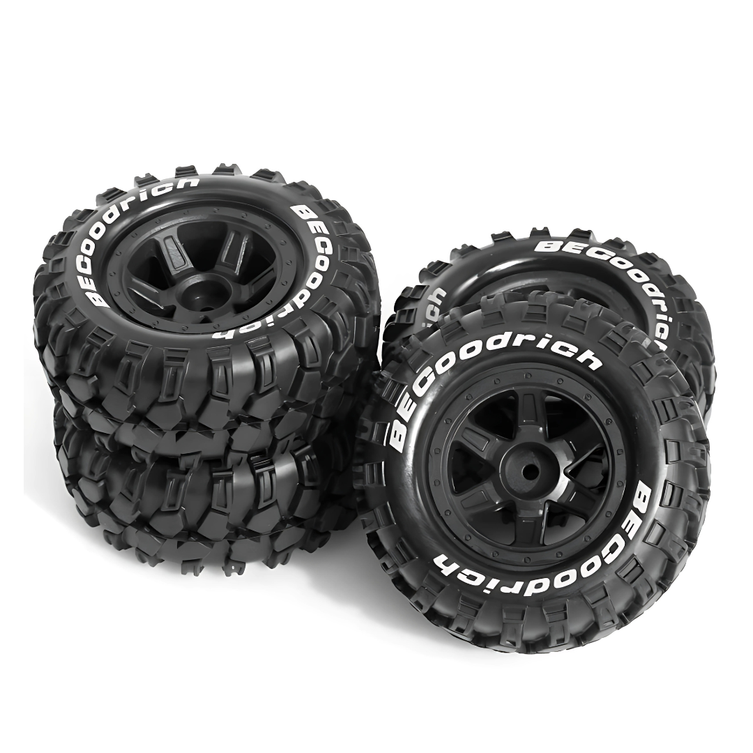 BE GOODRICH INSPIRED TIRES 1:10 4 pcs Set