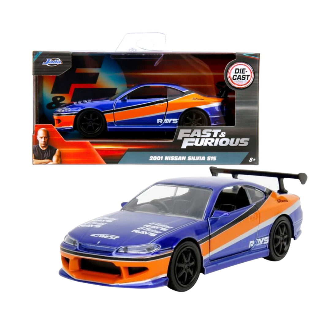 JADA FAST AND FURIOUS 2001 Nissan Silvia 515 Candy Blue