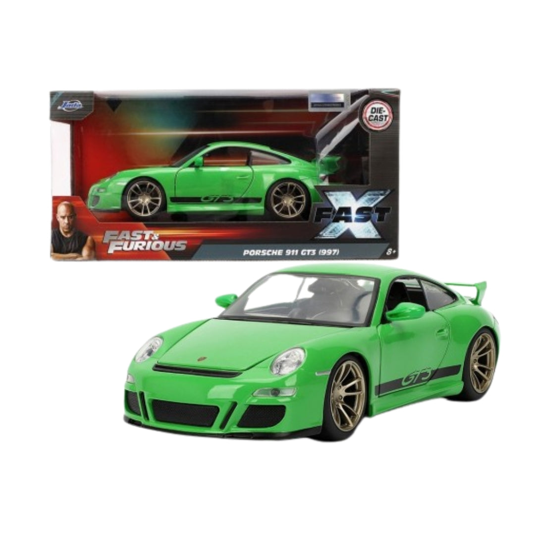 JADA FAST AND FURIOUS Porsche 911 GT3 RS 997 - Green