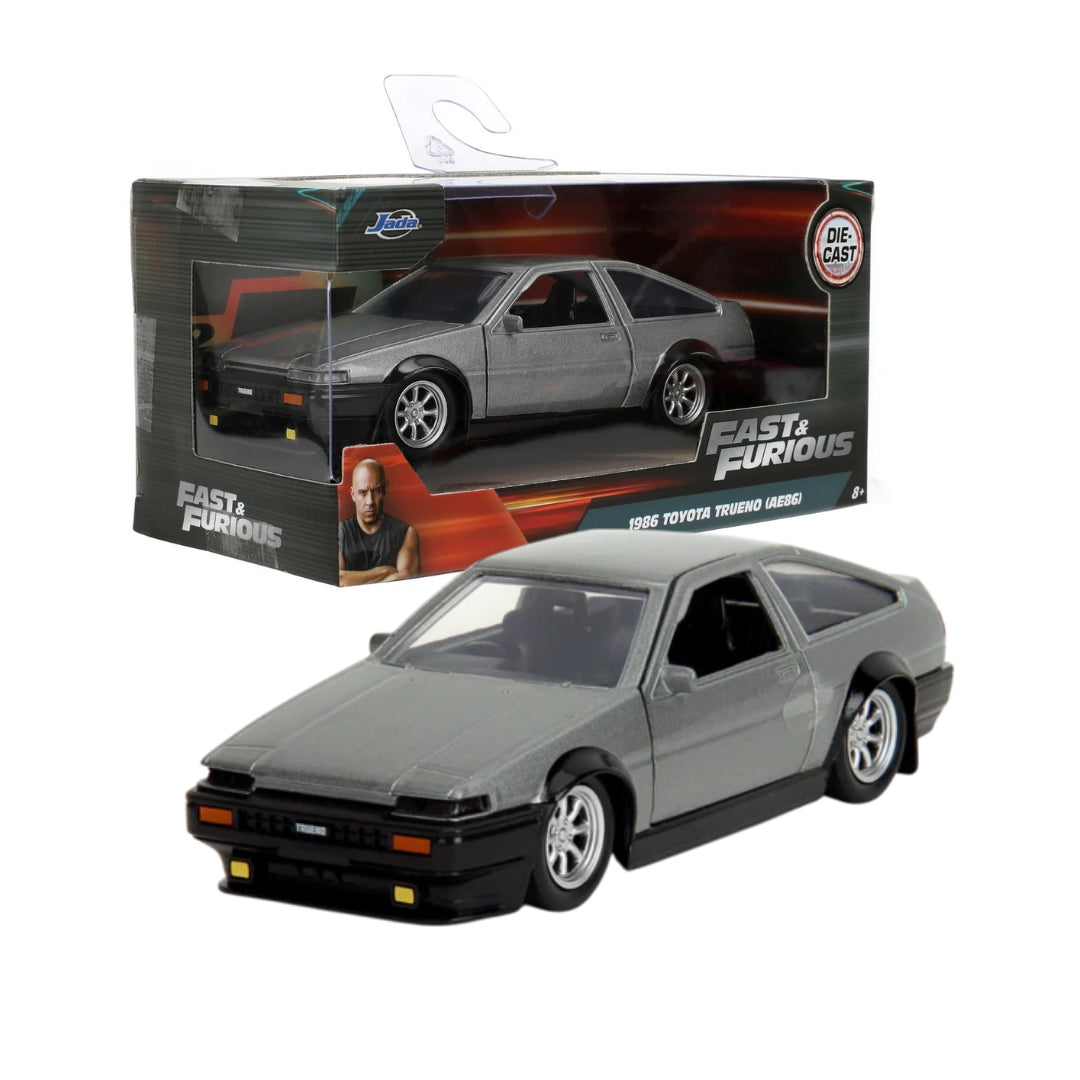 JADA FAST AND FURIOUS 1986 Toyota Trueno - Silver