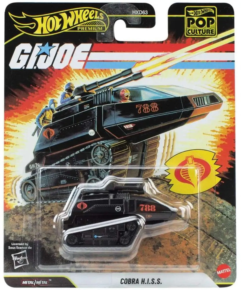 Hot Wheels Premium Pop Culture G.I JOE - Cobra H.I.S.S