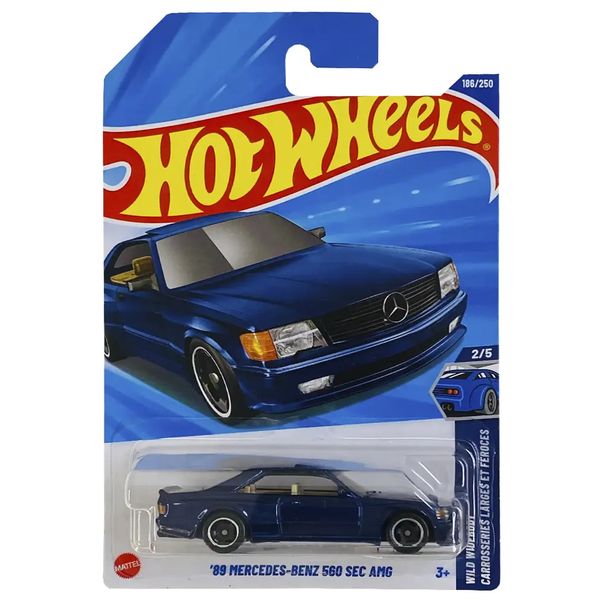 Hot Wheels Wild Widebody - '89 Mercedes Benz 560 Sec AMG