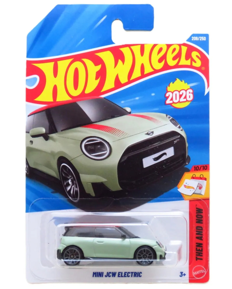Hot Wheels Then and Now - Mini JCW Electric
