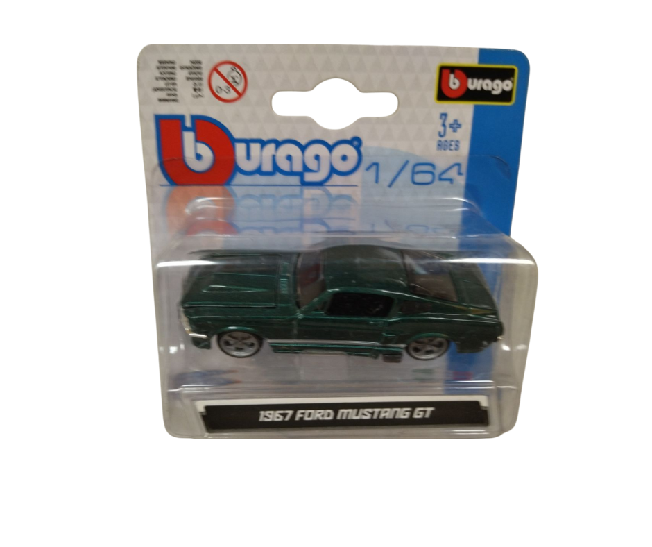 BBURAGOb 1967 Ford Mustang GT1/64 Green